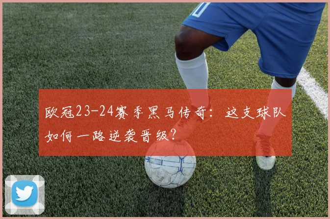 欧冠23-24赛季黑马传奇：这支球队如何一路逆袭晋级？